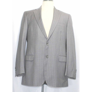 Brooks Brothers Gray Pinstripe Blazer